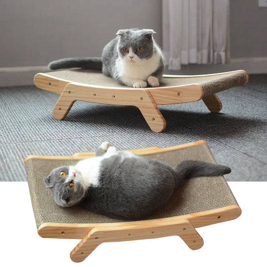 Wooden Cat Scratching Board